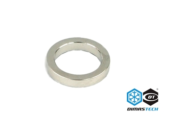 Distanziale 3mm con Oring Diametro 18mm Silver Nickel